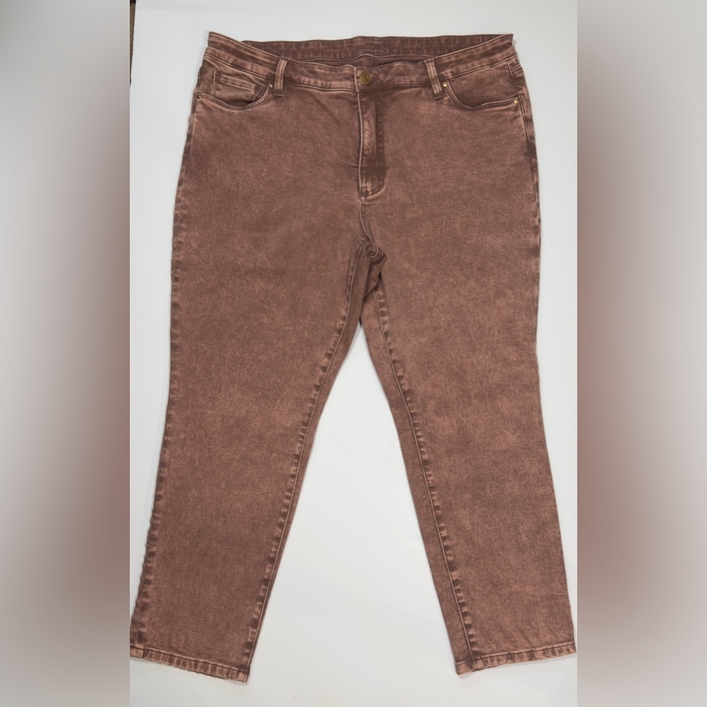 Kut from the Kloth Women's Brown Straight Leg Jeans 💞 - Picture 8 of 16